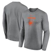 Clemson Nike Courtside Dri-Fit Practice Long Sleeve Tee